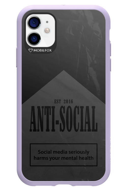 ANTI-SOCIAL (BLVCK) 2.0 - Apple iPhone 11