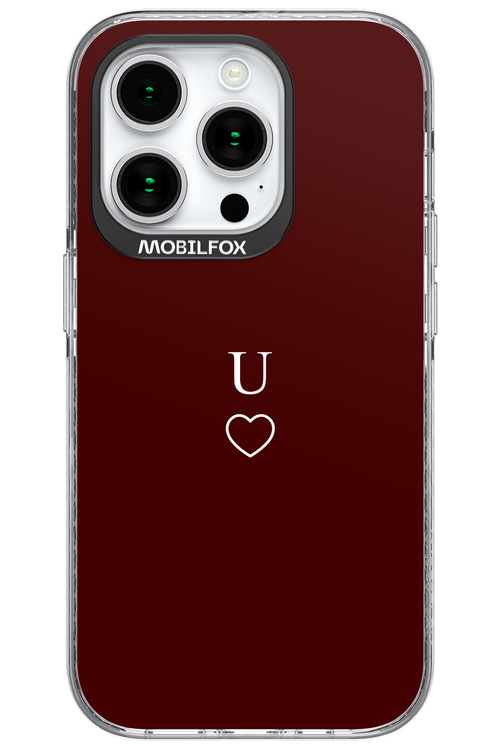 U Burgundia 2.0 - Apple iPhone 15 Pro