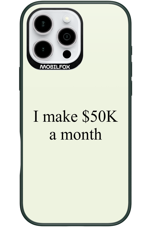 $50K - Apple iPhone 16 Pro Max