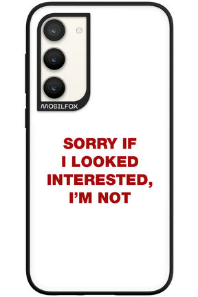 I'm not - Samsung Galaxy S23 Plus