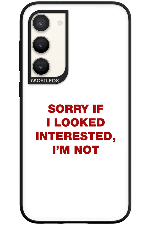 I'm not - Samsung Galaxy S23 Plus