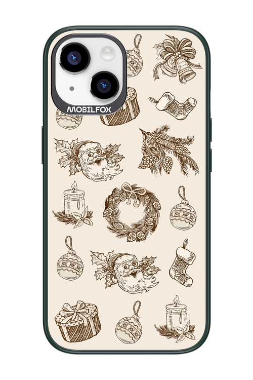 Christmas Paper - Apple iPhone 14