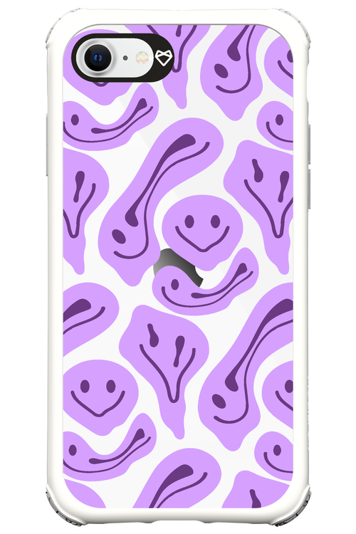 Fluid Smiley Purple - Apple iPhone SE 2020