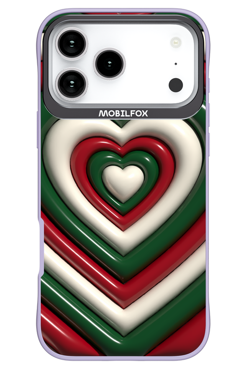 XMAS Hearts - Apple iPhone 17 Pro Max