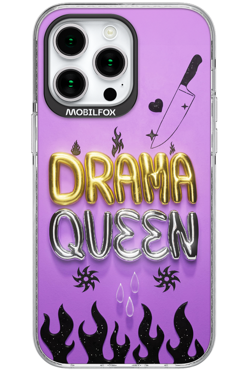 Drama Queen Purple - Apple iPhone 15 Pro Max