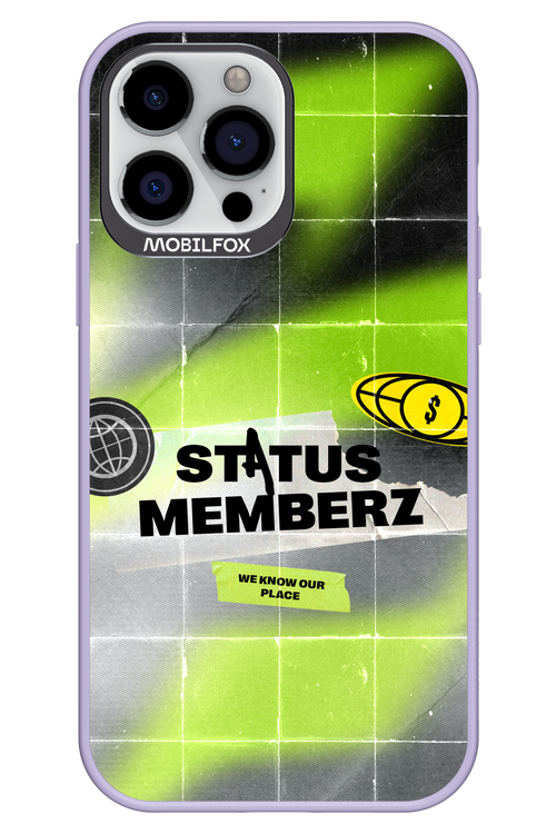 Status Memberz - Apple iPhone 13 Pro Max