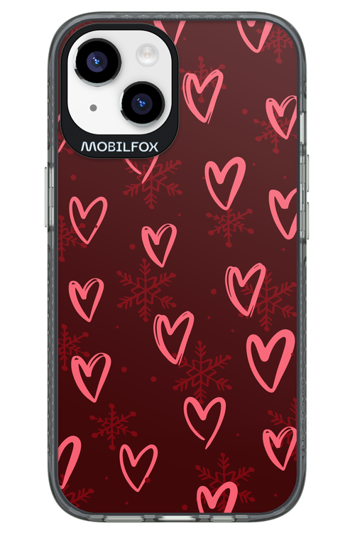 Christmas Hearts - Apple iPhone 14