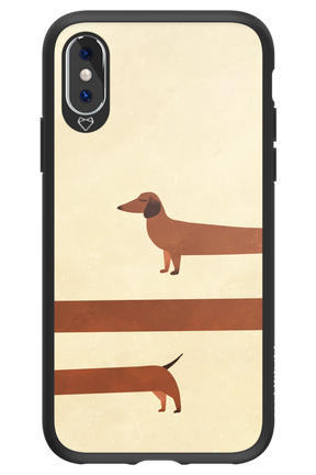 Stretchy Dog - Apple iPhone XS