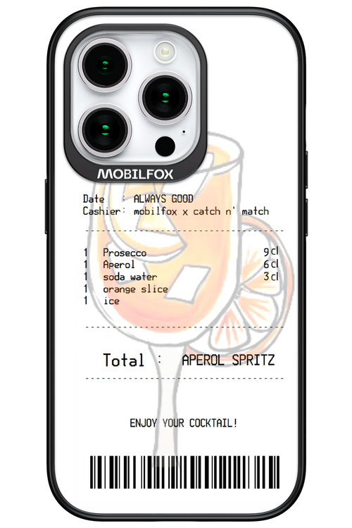 aperol spritz cocktail - Apple iPhone 15 Pro
