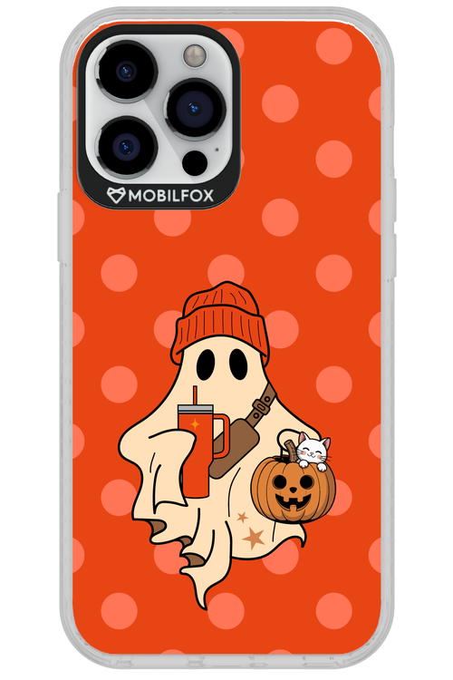 Ghost Girl (Orange) - Apple iPhone 13 Pro Max
