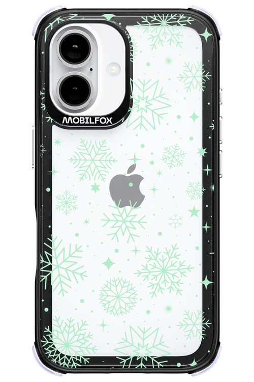 Tiffany's Snowflakes - Apple iPhone 16
