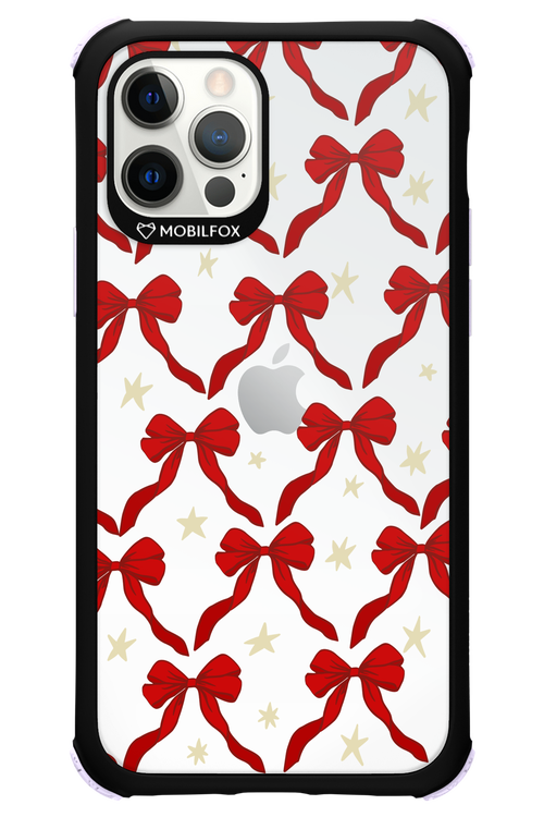 Bow & Stars (Transparent) - Apple iPhone 12 Pro