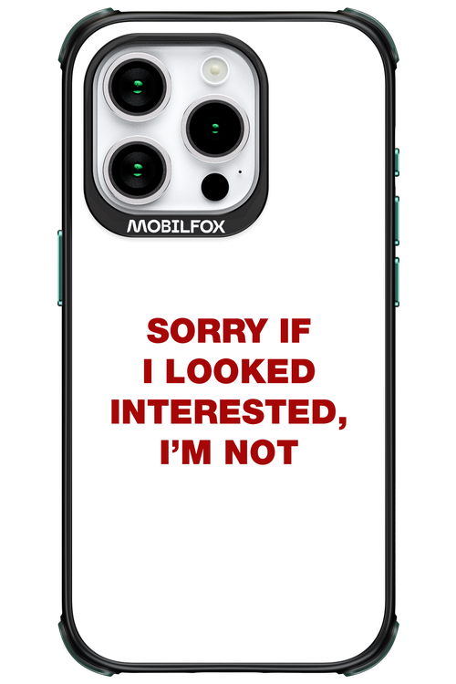 I'm not - Apple iPhone 15 Pro