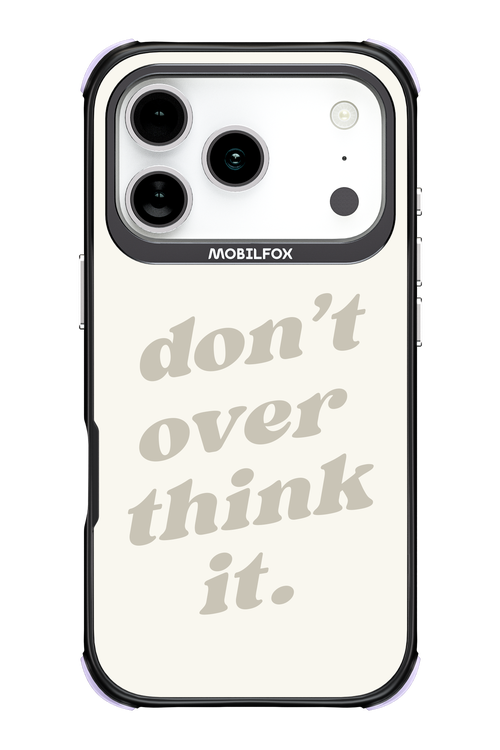 No OverThink - Apple iPhone 17 Pro