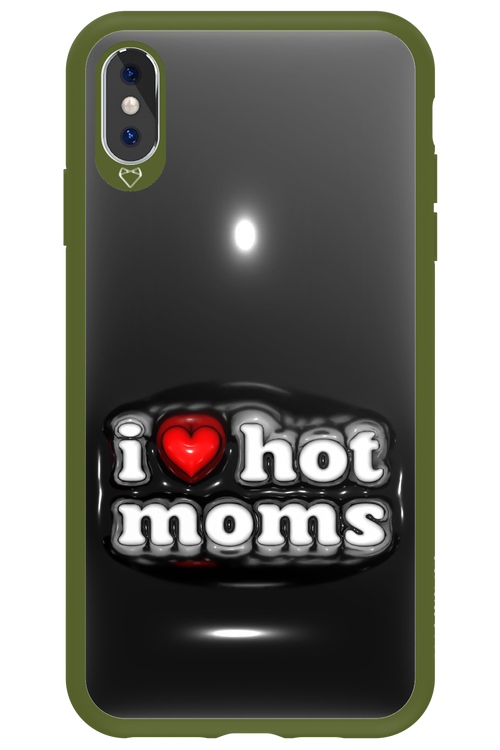I love hot moms puffer 2.0 - Apple iPhone XS Max
