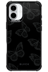 Black Butterflies - Apple iPhone 16 Plus