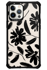 Monochrome Flowerss - Apple iPhone 12 Pro Max