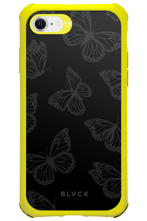 Black Butterflies - Apple iPhone 8