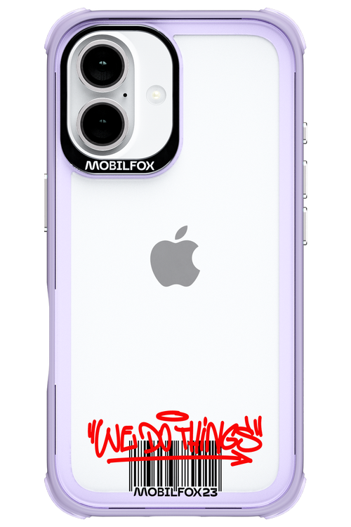 We Do Barcode - Apple iPhone 16