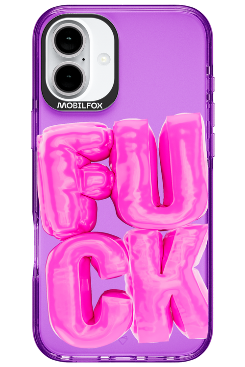 F*ck Transparent - Apple iPhone 16 Plus
