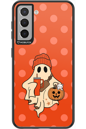 Ghost Girl (Orange) - Samsung Galaxy S21