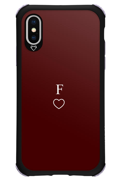 F Burgundia 2.0 - Apple iPhone X