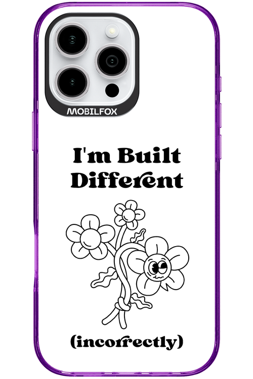 Incorrect Transparent 2.0 - Apple iPhone 16 Pro Max