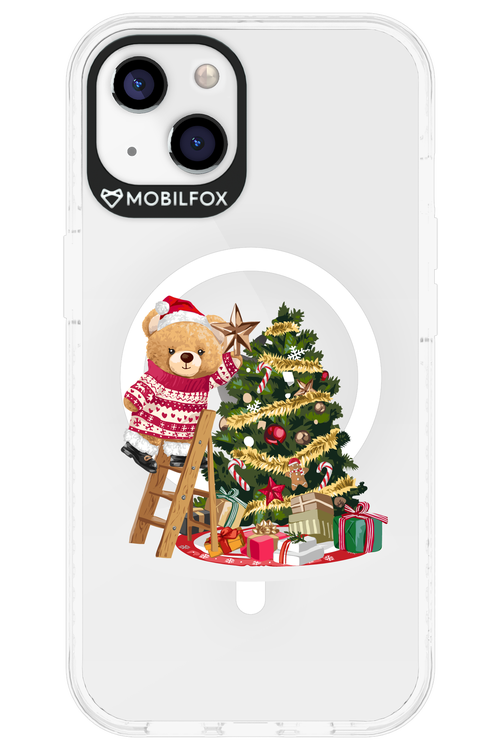 Christmas Bear (Transparent) - Apple iPhone 13