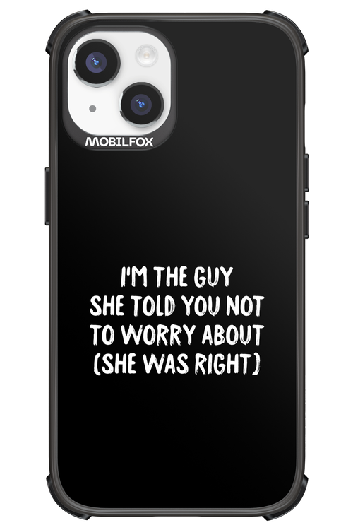She was right 2.0 - Apple iPhone 14