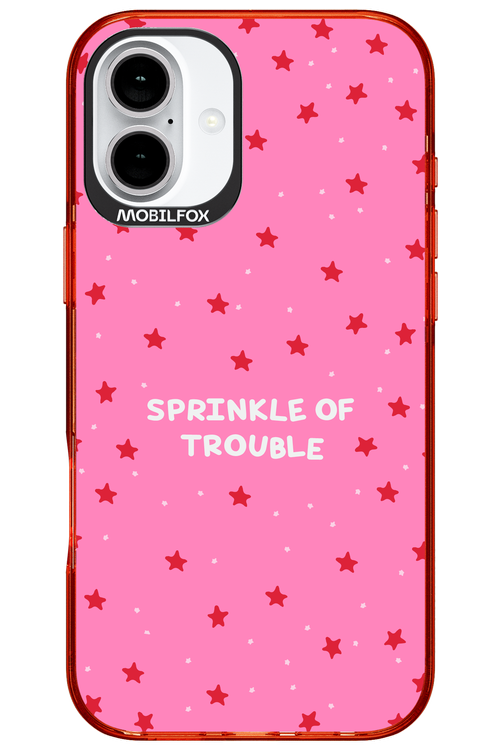 Trouble Pink - Apple iPhone 16 Plus