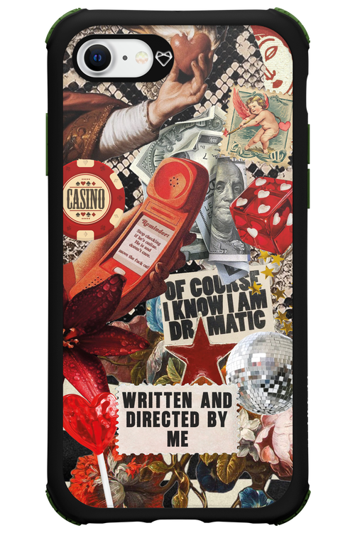 RED VINTAGE - Apple iPhone 8