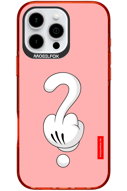 Fuck Hand (Pink) 2.0 - Apple iPhone 16 Pro Max