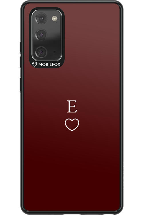E Burgundia 2.0 - Samsung Galaxy Note 20