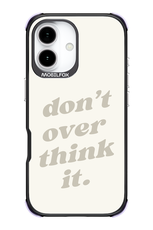 No OverThink - Apple iPhone 17