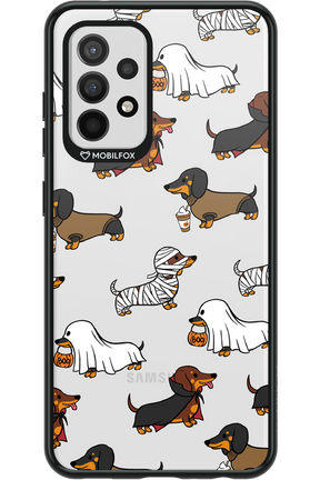 Scary Dachshund (Transparent) - Samsung Galaxy A52 / A52 5G / A52s