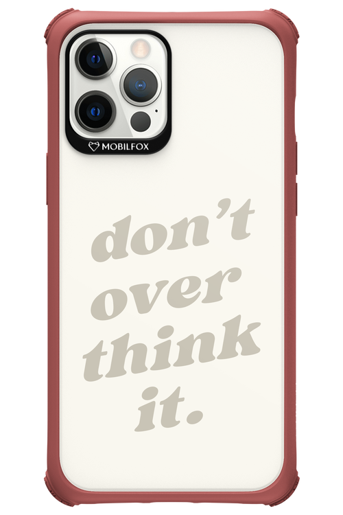 No OverThink - Apple iPhone 12 Pro Max