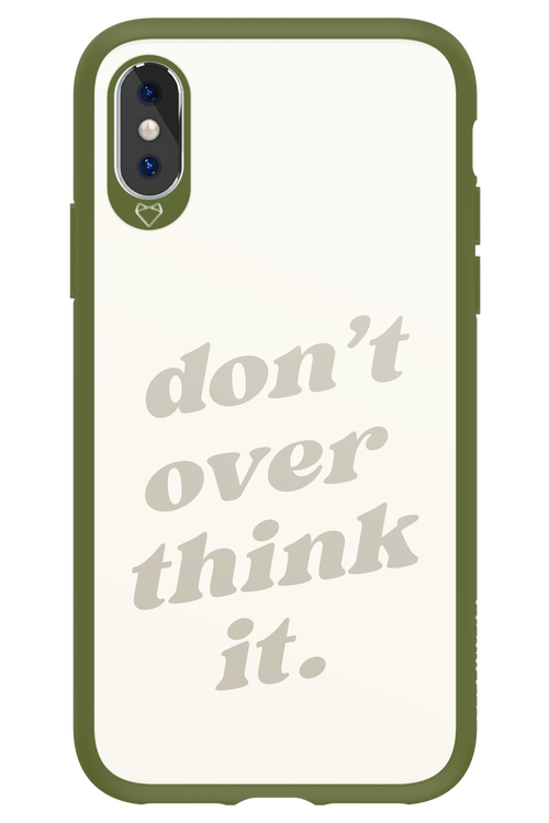 No OverThink - Apple iPhone X