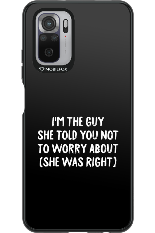She was right 2.0 - Xiaomi Redmi Note 10
