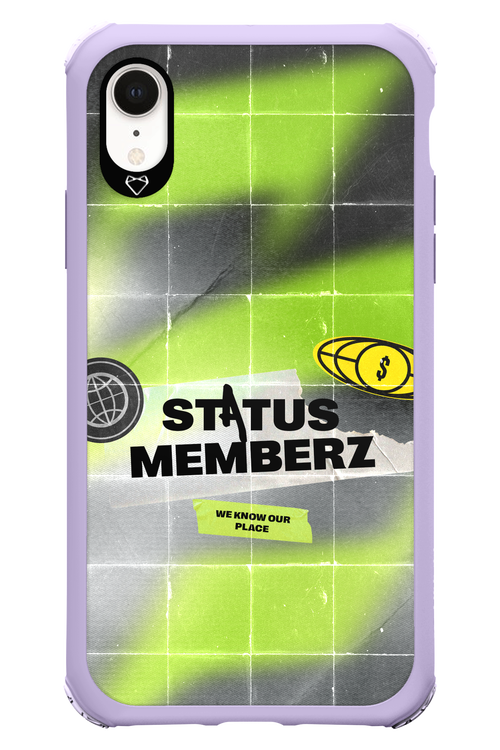 Status Memberz - Apple iPhone XR