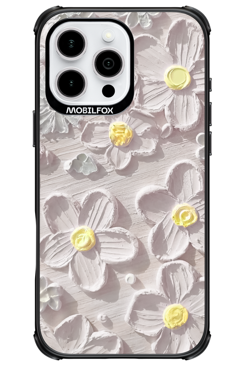 White Flowers - Apple iPhone 16 Pro Max