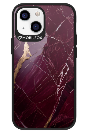 Burgundy Marble - Apple iPhone 13 Mini