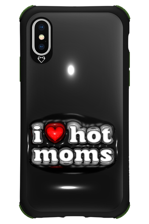 I love hot moms puffer - Apple iPhone X