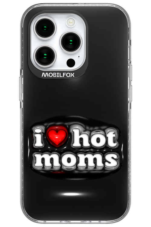 I love hot moms puffer 2.0 - Apple iPhone 15 Pro