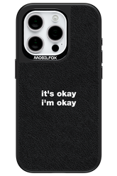 It_s Okay Leather - Apple iPhone 15 Pro