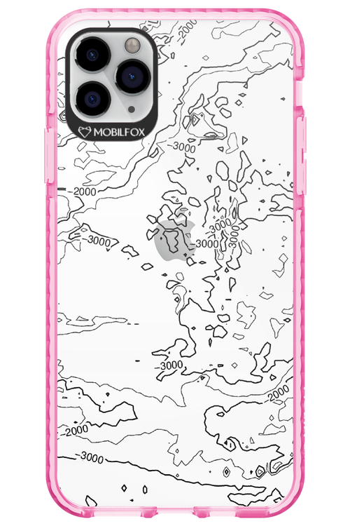Contour Map - Apple iPhone 11 Pro Max