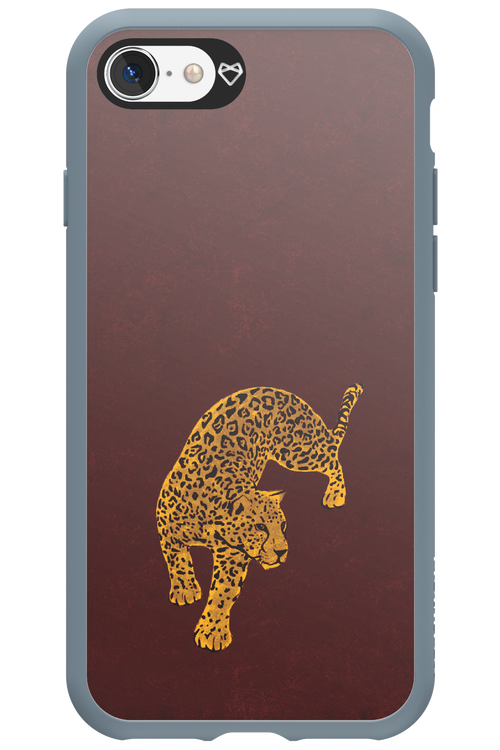 Burgundy Leopard - Apple iPhone 8