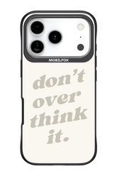 No OverThink - Apple iPhone 17 Pro
