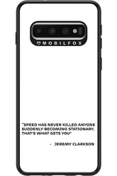 Speed Philosophy - Samsung Galaxy S10