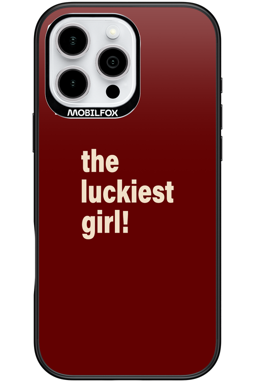 The Luckiest Girl - Apple iPhone 16 Pro Max