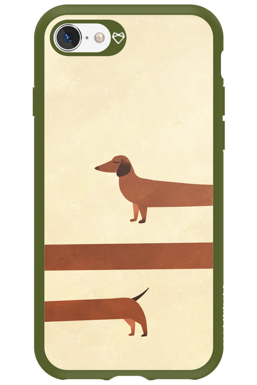 Stretchy Dog - Apple iPhone SE 2020